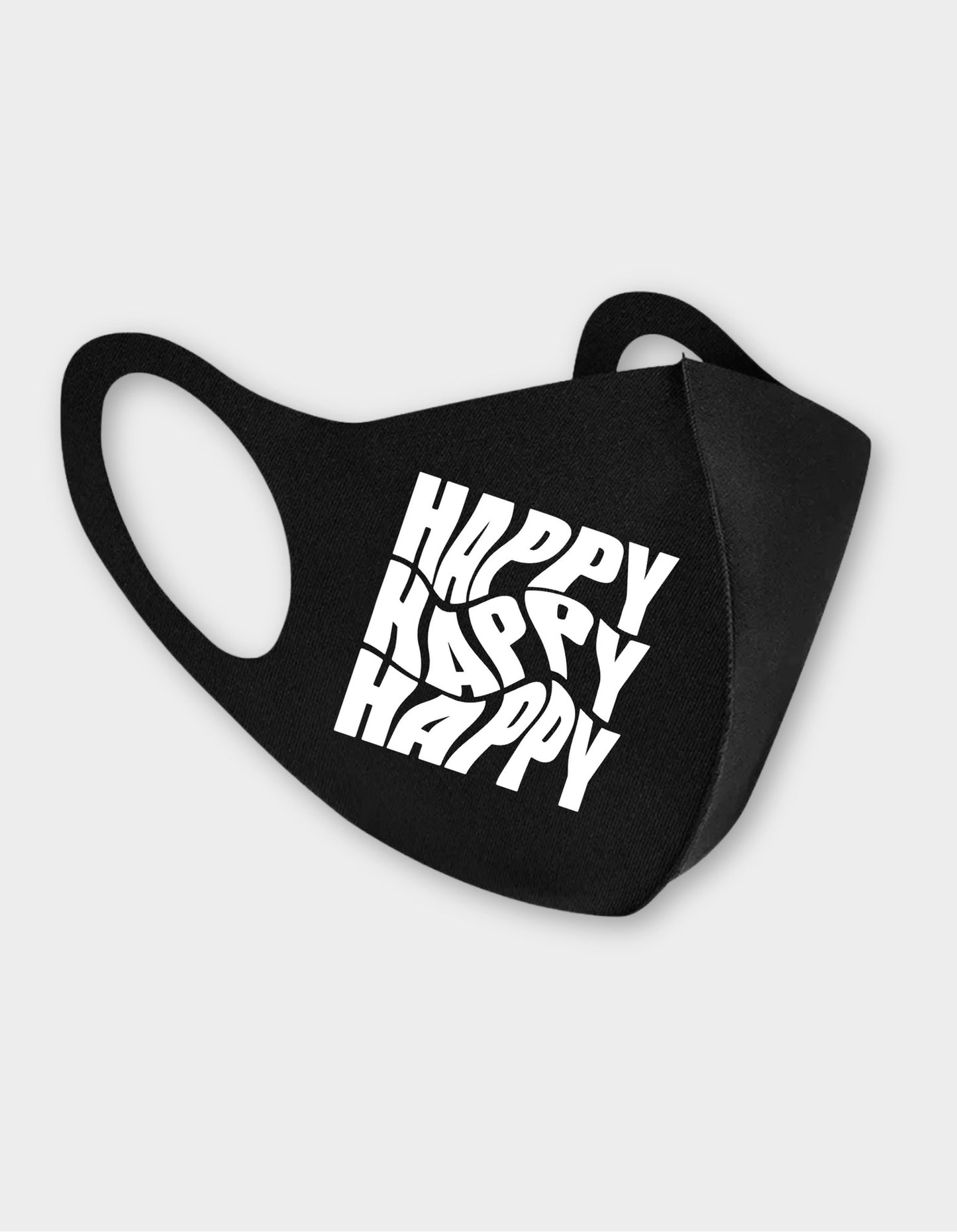 3x Happy Clean Design Face Mask