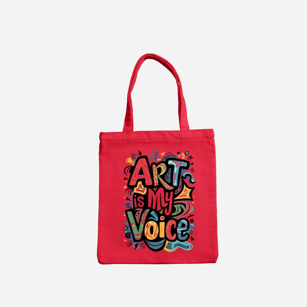 Art is My Voice Tote Bag