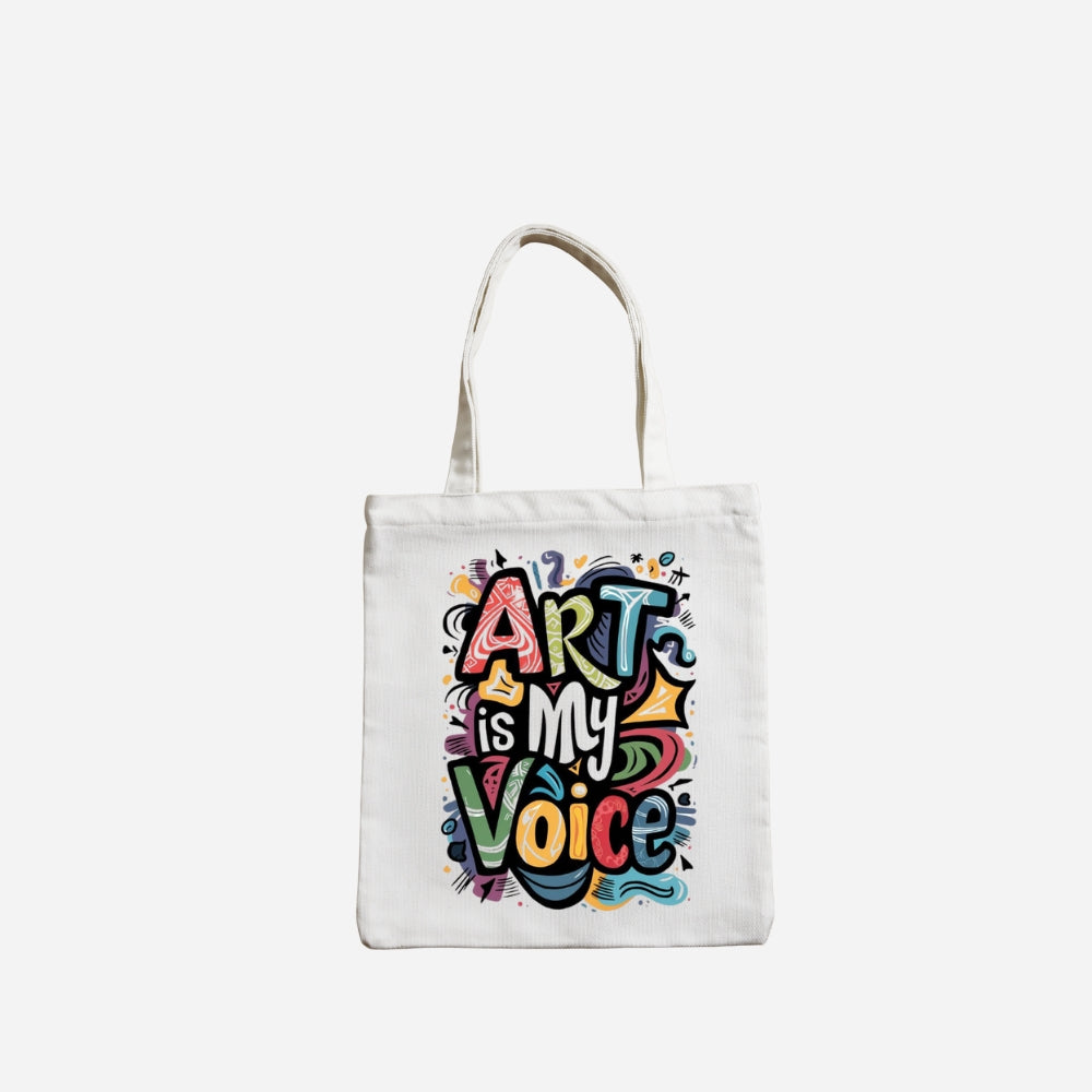 Art is My Voice Tote Bag